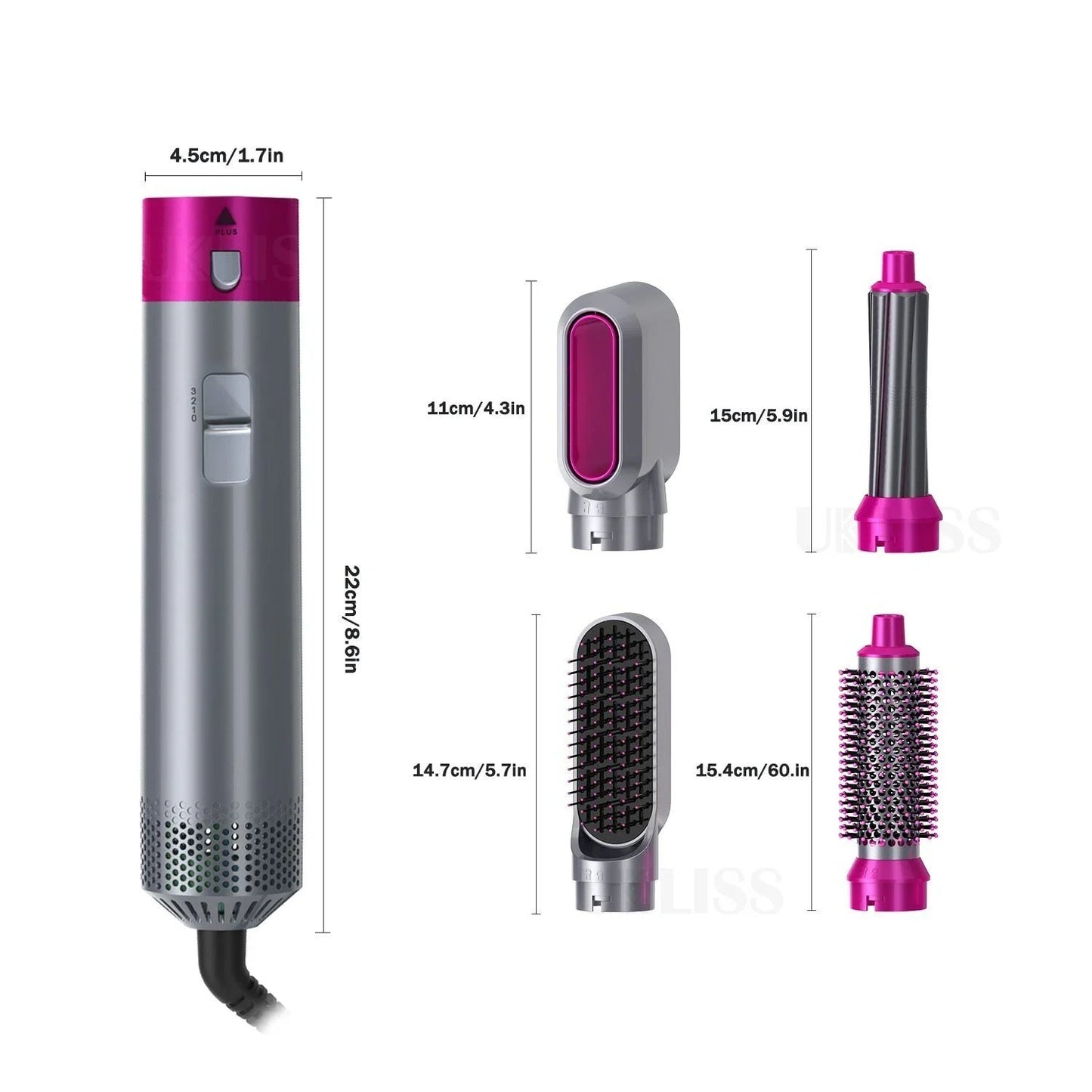 🎉LAST DAY PROMOTION 48% OFF🎉5 in 1 Complete Hair Styler Set
